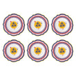 Set 6 farfurii pentru supa Trinacria, portelan, 23 cm, Dolce Vita - BACI MILANO