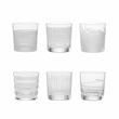 Set 6 pahare tumbler, 360 ml, Nove - SALVIATI