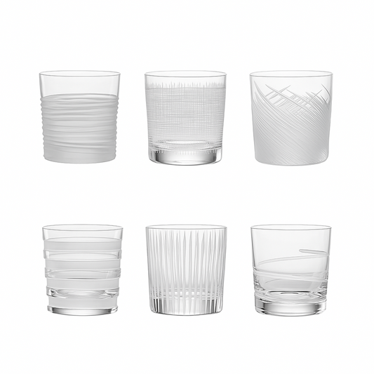 Set 6 pahare tumbler, 360 ml, Nove - SALVIATI