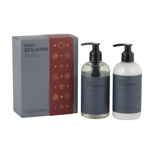 Set cadou gel de dus si lotiune de corp, Dodici, 300 ml, colectia Classic - MAX BENJAMIN