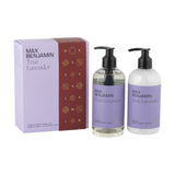 Set cadou gel de dus si lotiune de corp, True Lavender, 300 ml, colectia Classic - MAX BENJAMIN