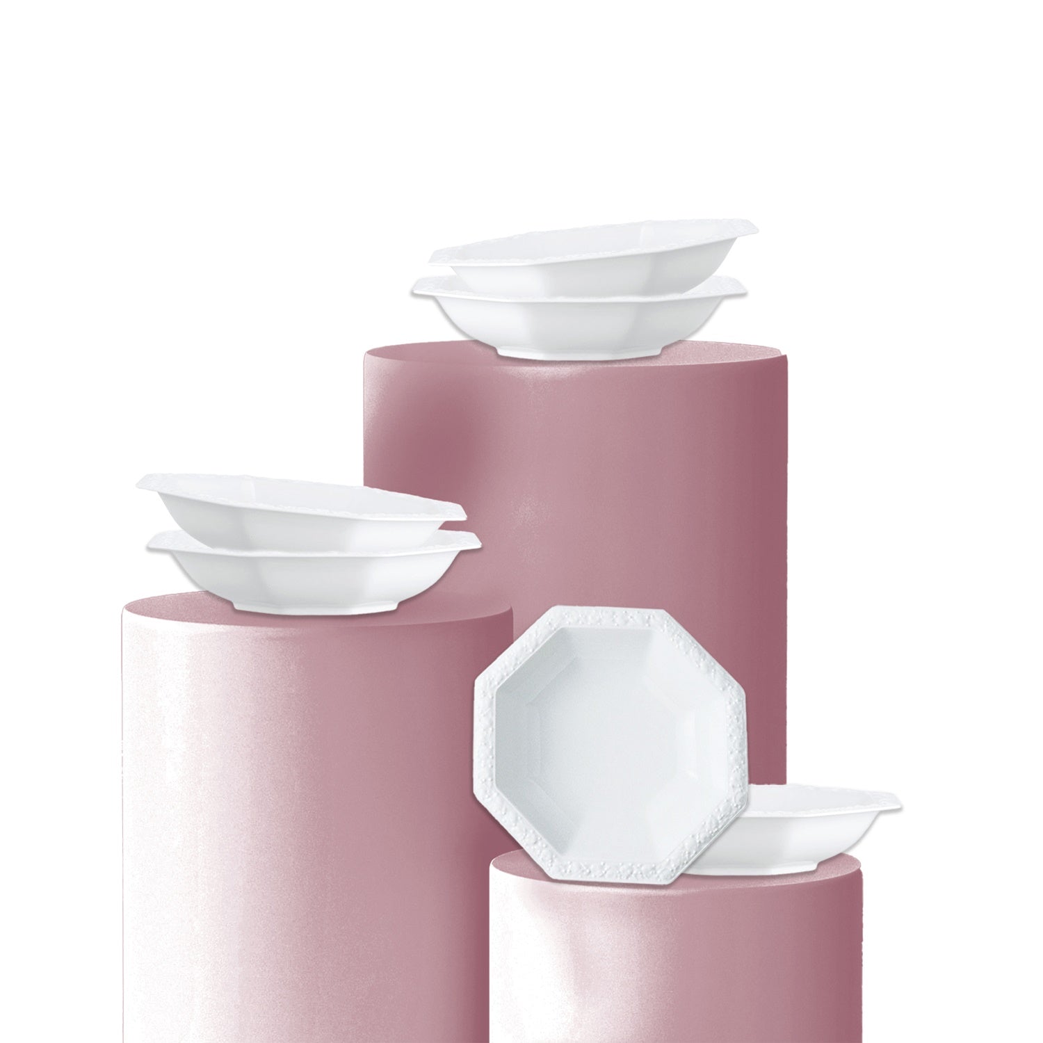 Set 6 boluri pentru fructe, 15 cm, Maria White - ROSENTHAL