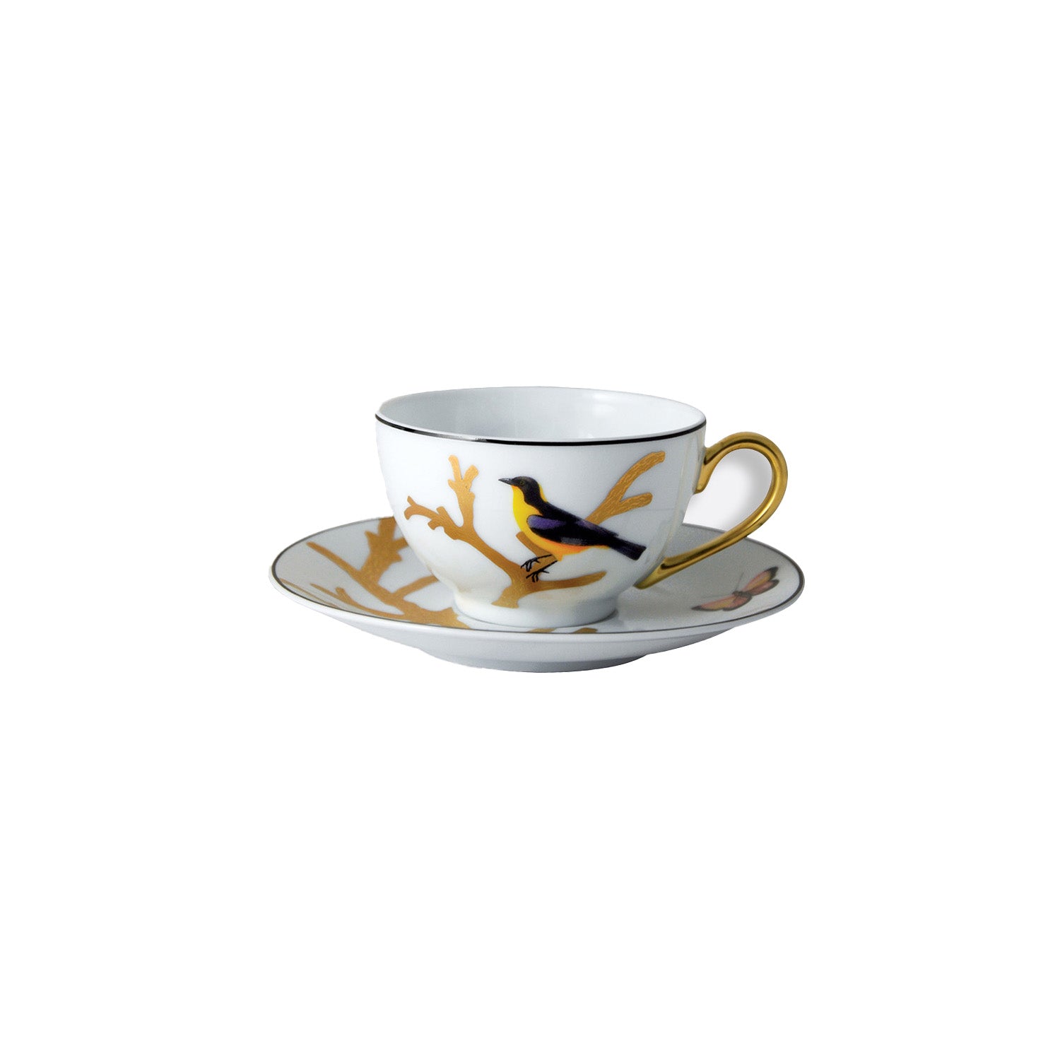 Set pentru ceai, 9 piese, Aux Oiseaux - BERNARDAUD