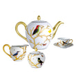 Set pentru ceai, 9 piese, Aux Oiseaux - BERNARDAUD