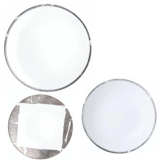 Set pentru cina, 18 piese, Feuille dArgent - BERNARDAUD