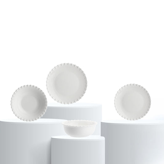 Set pentru cina, 26 piese, Romeo - LA PORCELLANA BIANCA