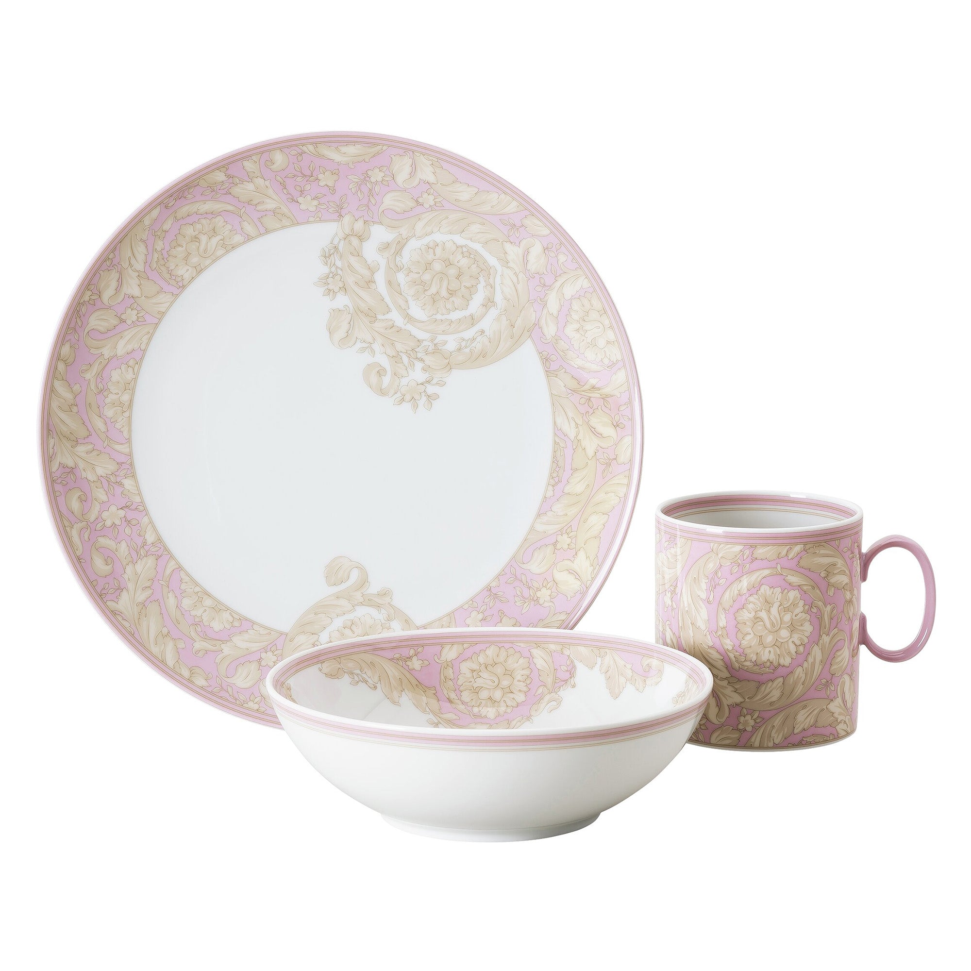 Set pentru copii, 3 piese, Barocco Rose - VERSACE