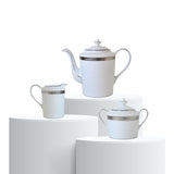 Set servire ceai, 3 piese, Torsade - BERNARDAUD