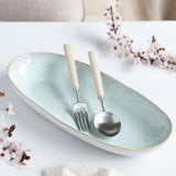 Set tacamuri din otel inoxidabil, 24 piese, Ebony Ivory - CUTIPOL