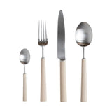 Set tacamuri din otel inoxidabil, 24 piese, Ebony Ivory - CUTIPOL