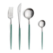 Set tacamuri din otel inoxidabil, 24 piese, Goa Forest Green - CUTIPOL