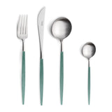 Set tacamuri din otel inoxidabil, 24 piese, Goa Forest Green - CUTIPOL