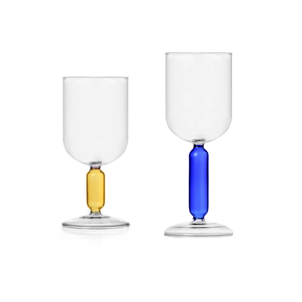 Set 2 pahare pentru vin, Bloom by Denis Guidone - ICHENDORF