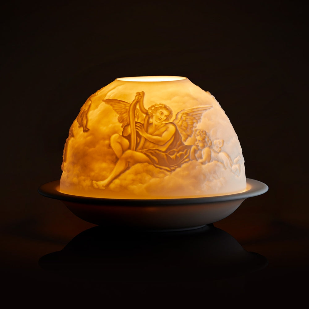 Sfesnic din portelan cu LED, Angels, Votivelights - BERNARDAUD