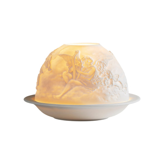 Sfesnic din portelan cu LED, Angels, Votivelights - BERNARDAUD