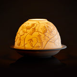 Sfesnic din portelan cu LED, Sweet Peas, Votivelights - BERNARDAUD