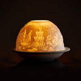 Sfesnic din portelan cu LED, Wedding, Votivelights - BERNARDAUD