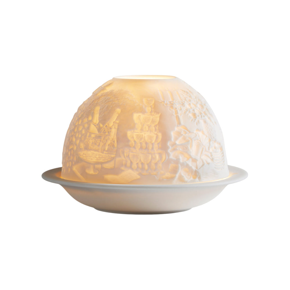 Sfesnic din portelan cu LED, Wedding, Votivelights - BERNARDAUD