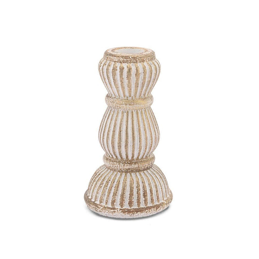 Sfesnic din rasina, crem, 12 cm, Faccioluce - SIMONA'S COLLECTION