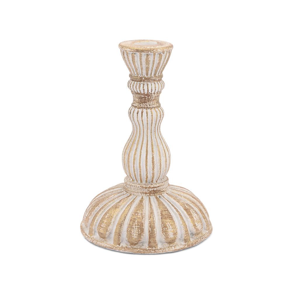 Sfesnic din rasina, crem, 18 cm, Faccioluce - SIMONA'S COLLECTION