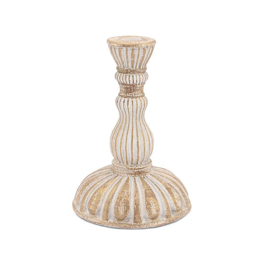Sfesnic din rasina, crem, 18 cm, Faccioluce - SIMONA'S COLLECTION
