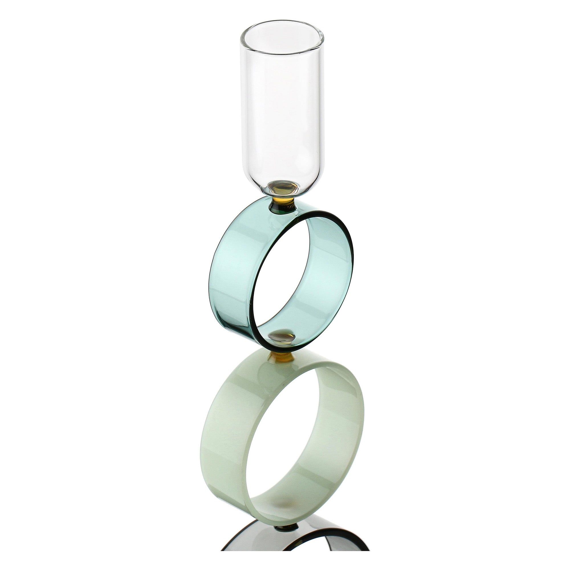 Sfesnic din sticla, 28 cm, Cerchiando - SIMONA'S COLLECTION