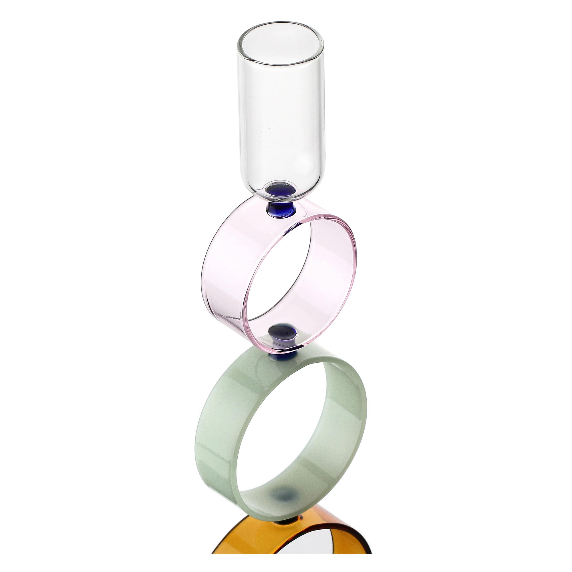Sfesnic din sticla, 34.5 cm, Cerchiando - SIMONA'S COLLECTION