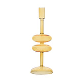 Sfesnic din sticla, galben, 29 cm, Soffusi - SIMONA'S COLLECTION