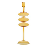Sfesnic din sticla, galben, 36 cm, Soffusi - SIMONA'S COLLECTION