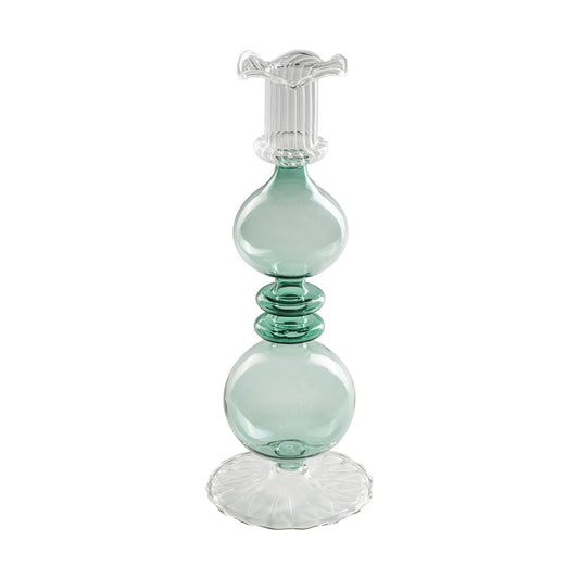 Sfesnic din sticla, verde, 24.5 cm, Allacorte - SIMONA'S COLLECTION
