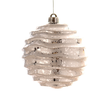 Glob decorativ, argintiu, 20 cm, Kishar - Simona's Christmas