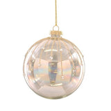Glob din sticla, iridescent, 12 cm, - Simona's Christmas