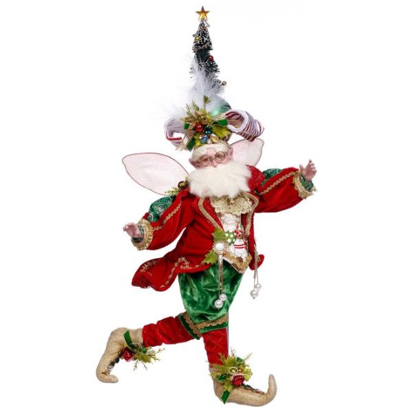Decoratiune spiridus, rosu, mare, Party Fairy - Simona's Christmas