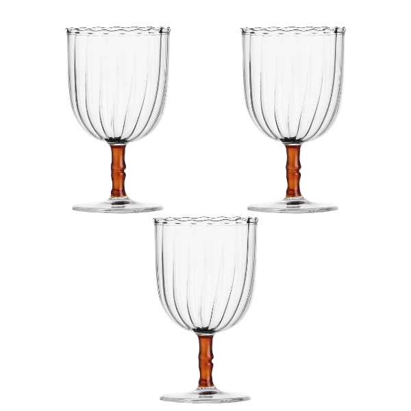 Set 3 pahare pentru vin, 13.8 cm, Rivoli by Mario Trimarchi - ICHENDORF