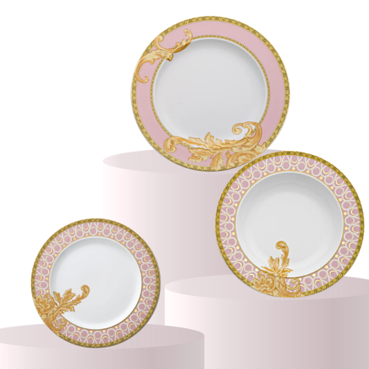 Set cina pentru 1 persoana, 3 piese Les Reves Byzantins - VERSACE