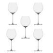 Set 5 pahare pentru vin rosu Pinot Nero, Solisti Optical by Marco Sironi - ICHENDORF
