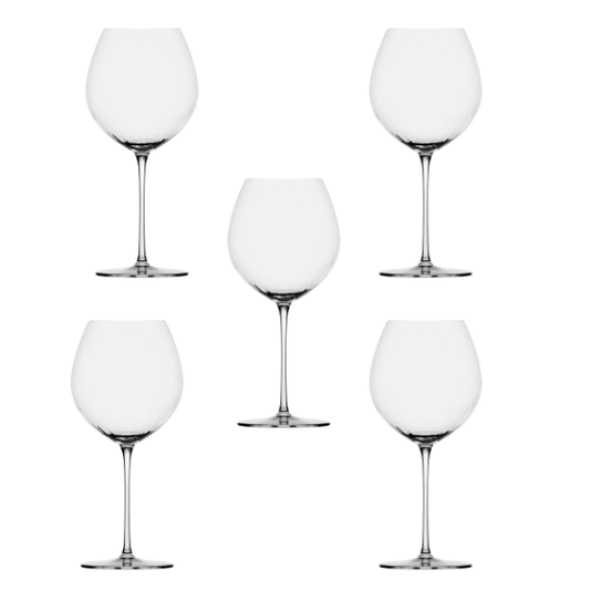 Set 5 pahare pentru vin rosu Pinot Nero, Solisti Optical by Marco Sironi - ICHENDORF