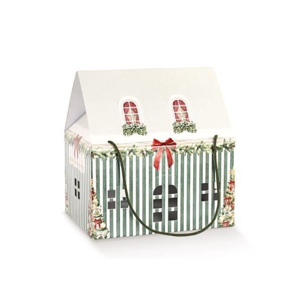 Cutie pentru cadou, Christmas Chalet, 33 cm - Simona's Christmas