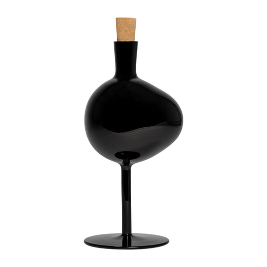 Sticla decorativa, 30 cm, negru, Bod by Matti & Simon - KOSTA BODA