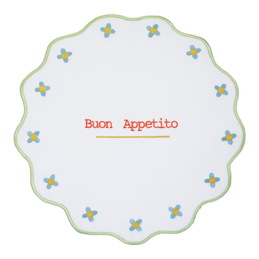 Suport farfurie, 38 cm, Mamma Buon Appetito - BACI MILANO