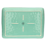 Tava pentru servire, verde aqua, 36x26.5 cm, Concerto - SIMONA'S COLLECTION