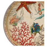 Tava rotunda, melamina, 35 cm, Sea Life - SIMONA'S COLLECTION