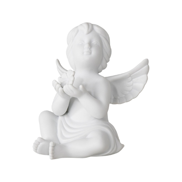 Figurina din portelan, inger cu trifoi, 14 cm, Angels - ROSENTHAL