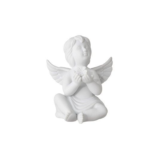 Figurina din portelan, inger cu trifoi, 11 cm, Angels - ROSENTHAL