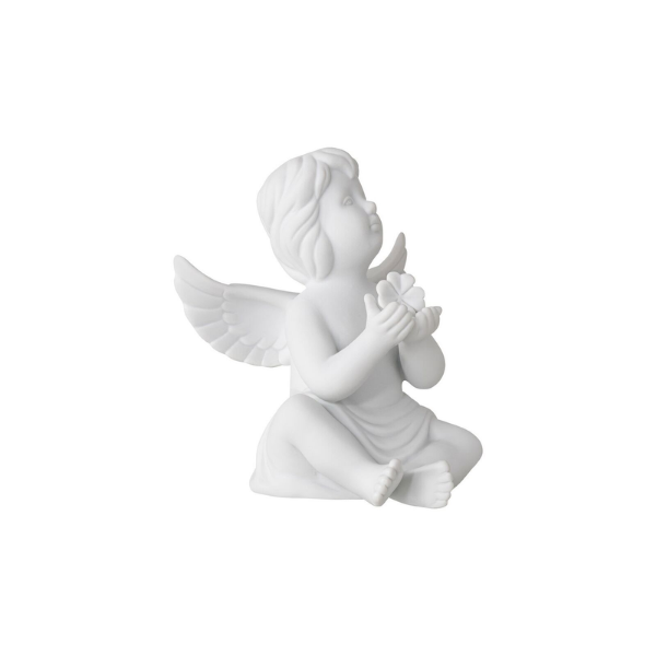 Figurina din portelan, inger cu trifoi, 11 cm, Angels - ROSENTHAL