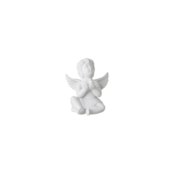 Figurina din portelan, inger cu trifoi, 7 cm, Angels - ROSENTHAL