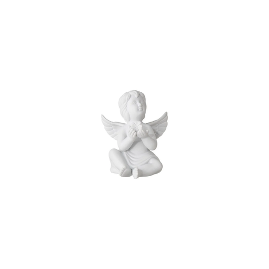 Figurina din portelan, inger cu trifoi, 7 cm, Angels - ROSENTHAL