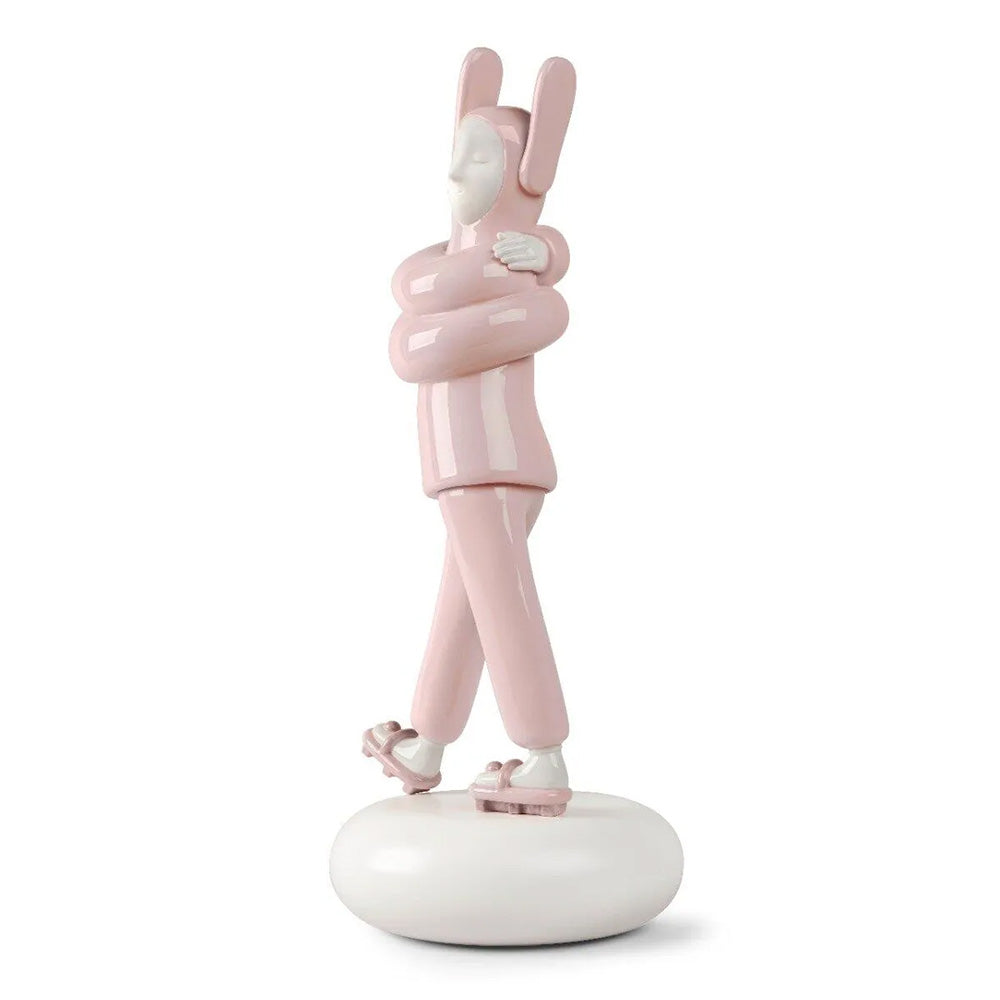 Sculptura din portelan Embraced Pink by Jaime Hayon - LLADRO