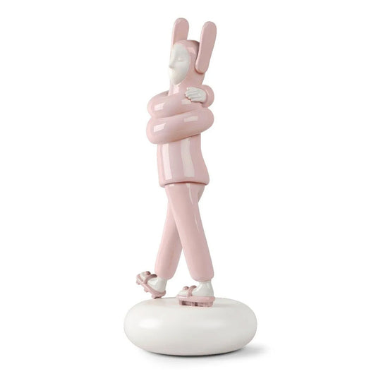 Sculptura din portelan Embraced Pink by Jaime Hayon - LLADRO