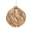 Glob din sticla,10 cm, auriu, Hannah - Simona's Christmas